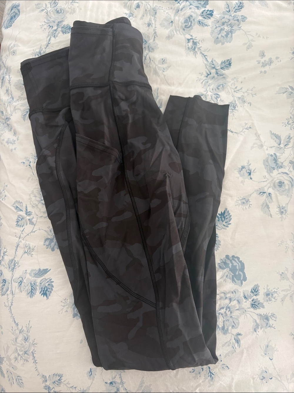 Lululemon fast and free camo leggings